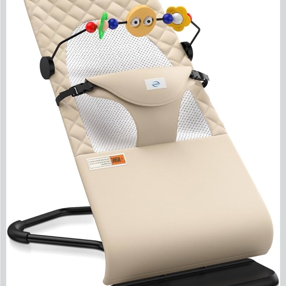 Amazon Kids Toy Bouncer with Colorful Play Bar